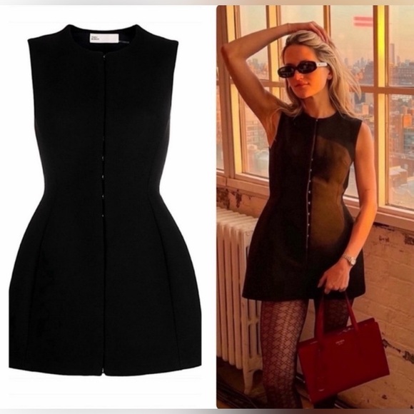 Tory Burch Dresses & Skirts - Tory Burch Hook & Eye Tunic/Dress in Black, Size 8
